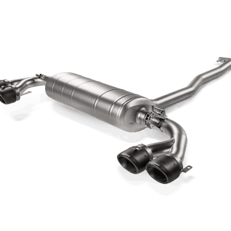 Akrapovic Slip-On Line Titanium Exhaust System w/ Carbon Titanium Tail Pipes for C118 Mercedes-Benz CLA35 AMG with OPF / GPF