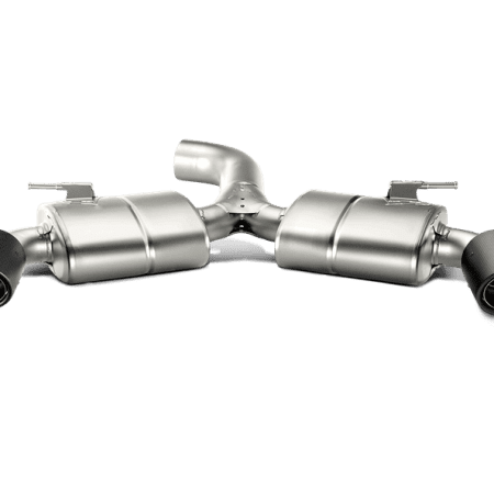 Akrapovic Slip-On Race Line Titanium Exhaust System w/ Carbon Fiber Tail Pipes for MK7.5 Volkswagen Golf GTI