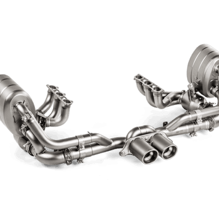 Akrapovic Slip-On Race Line Titanium Exhaust System w/ Titanium Headers & Tail Pipes for 991.2 Porsche 911 GT3 & GT3 Touring