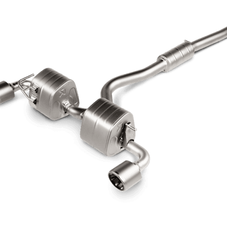 Akrapovic Slip-On Race Line Titanium Exhaust System w/ Titanium Tail Pipes for XP210 Toyota GR Yaris