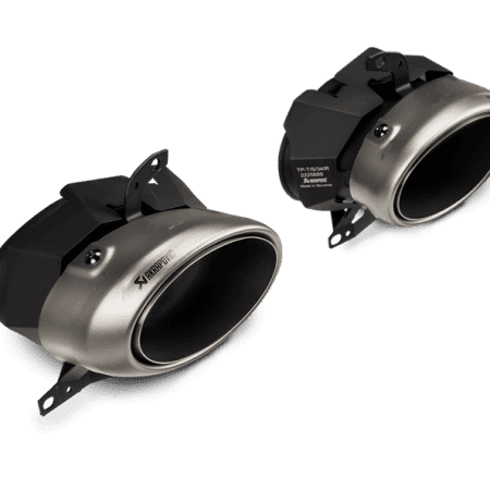 Akrapovic Titanium Tail Pipe Set for 992 Porsche 911 Turbo & Turbo S