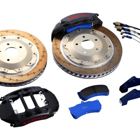 Endless Racing MONO6R Rear Performance Brake System w/ 3PC Rotors for E90 & E92 BMW M3