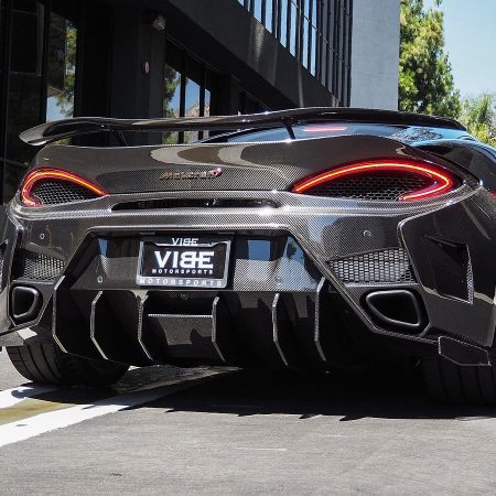 Vorsteiner VX Aero Carbon Fiber Rear Ducktail Spoiler for McLaren 570S