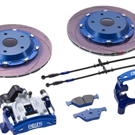 Endless Racing 4 Rear Performance Brake System w/ 3PC Rotors for NA1 and NA2 Acura NSX