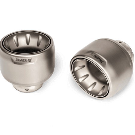 Akrapovic Titanium Tail Pipe Set for 982 Porsche 718 Cayman GT4 & Spyder