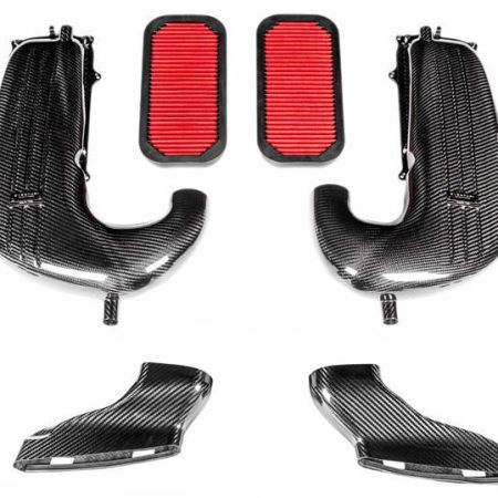 Eventuri Black Carbon Intake System w/ 62mm Turbo Inlet for W205 Mercedes-Benz C63 AMG