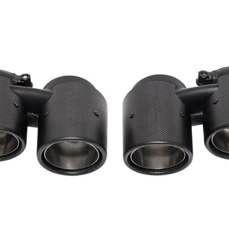 Soul Performance Carbon Fiber Exhaust Tips for 991.1 Porsche 911 Carrera / GTS / S (with PSE)