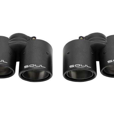 Soul Performance Carbon Fiber Exhaust Tips for 991.1 Porsche 911 Carrera (non PSE)