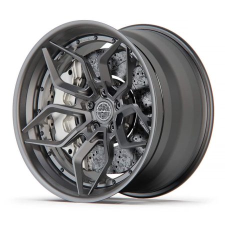 Brixton Forged Originals Collection PF9 Three-Piece Wheel