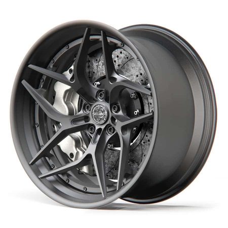 Brixton Forged Originals Collection PF6 Three-Piece Wheel