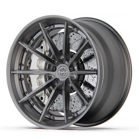 Brixton Forged Originals Collection R11-R Three-Piece Wheel