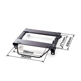 BRIDE MO Super Seat Rail