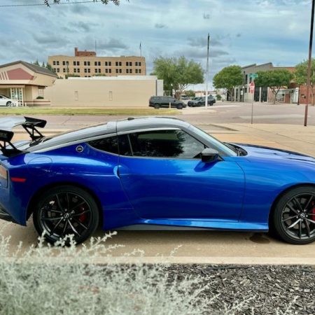 Voltex Wet Carbon Type 2 & 4 Rear Wing with 225mm Stands, End Plate Z for RZ34 Nissan Z