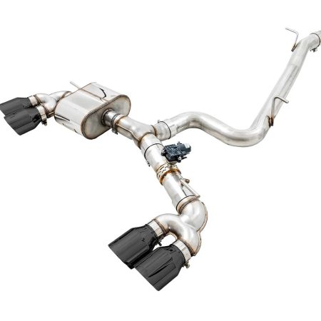 AWE SwitchPath Exhaust w/ Diamond Black Tips for MK7.5 Volkswagen Golf R