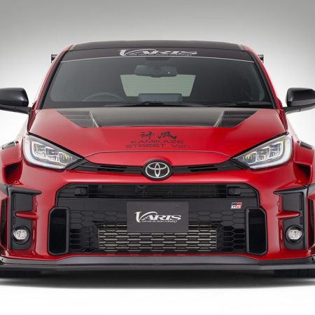 Varis KAMIKAZE Street Carbon Front Bumper Duct Cover for XP210 Toyota GR Yaris [VATO-388]