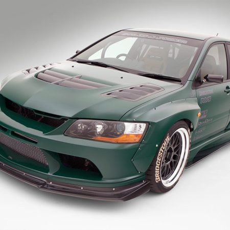 Varis Solid & Joker Carbon+ Wide Body Side Splitter Fin for CT9W Mitsubishi Lancer Evolution IX Wagon [HAM-022C]