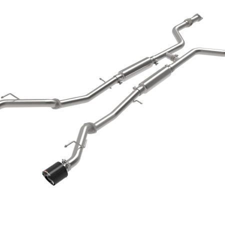 aFe Power Takeda Cat-Back Exhaust System w/ Carbon Fiber Tips for RZ34 Nissan Z