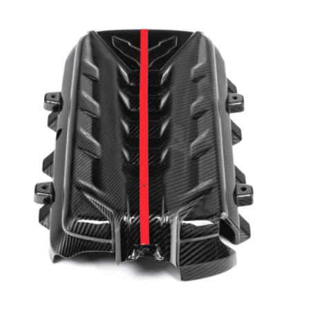 Eventuri Carbon Fiber Engine Cover for Chevrolet C8 Corvette