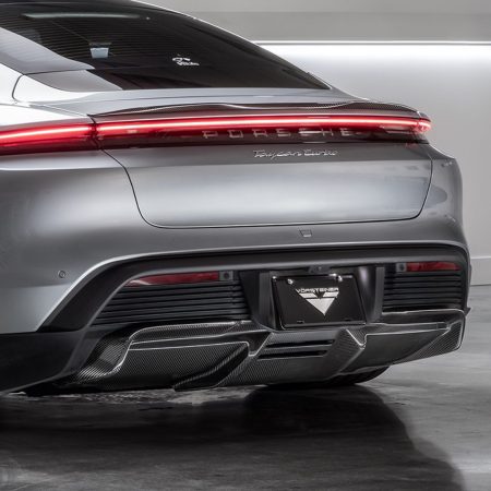 Vorsteiner x GW9 Carbon Aero Program Rear Diffuser for Porsche Taycan Turbo & Turbo S