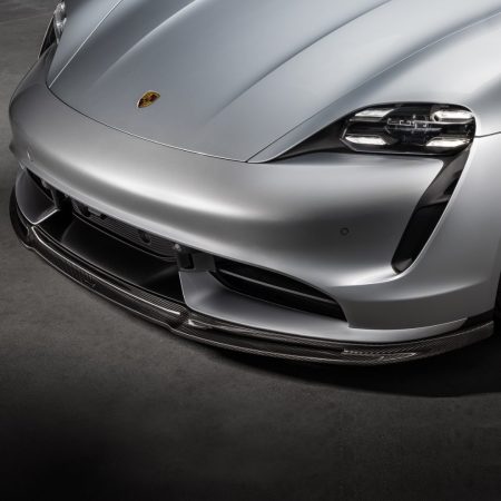 Vorsteiner x GW9 Carbon Aero Program Front Spoiler for Porsche Taycan Turbo & Turbo S