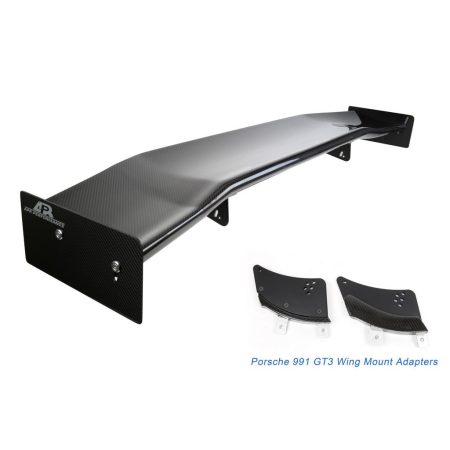 APR Performance Carbon Fiber GTC-500 71″ Adjustable Wing for 991.1 Porsche 911 GT3