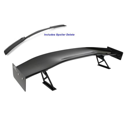 APR Performance Carbon Fiber GTC-500 71″ Adjustable Wing for C7 Chevrolet Corvette Stingray w/ Spoiler Delete