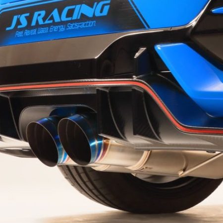 J’s Racing 70RS Dual FX-Pro Titanium Exhaust for FK8 Honda Civic Type R
