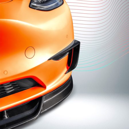 Vorsteiner Carbon Fiber Front Bumper Flares for Tesla Model Y