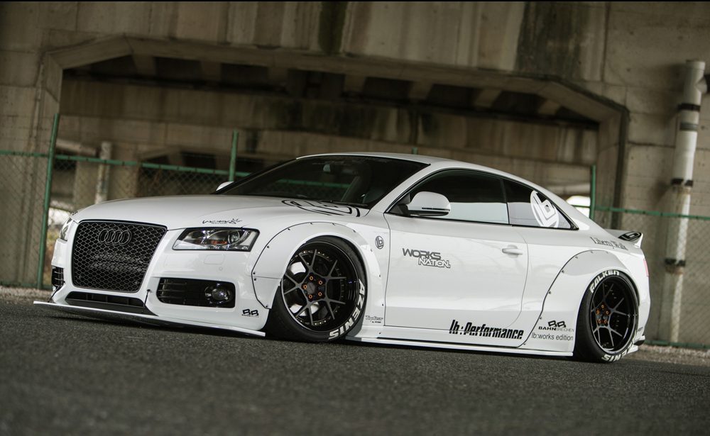 Liberty Walk LB-WORKS Widebody Kit for 8T Audi A5 & B8 Audi S5