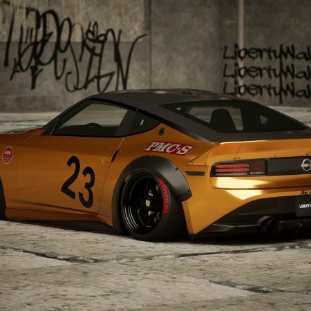 Liberty Walk lb★nation Rear Diffuser for RZ34 Nissan Z