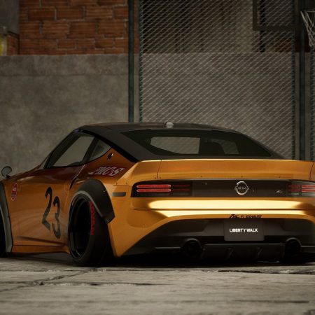 Liberty Walk lb★nation Rear Wing for RZ34 Nissan Z