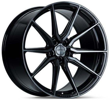 Vossen Wheels 21×9 5-120 +30 HF-3 Wheel in Double Tinted Gloss Black
