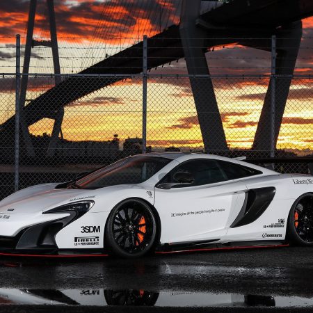 Liberty Walk LB★PERFORMANCE Front Bumper w/ Diffuser for McLaren 12C & 650S