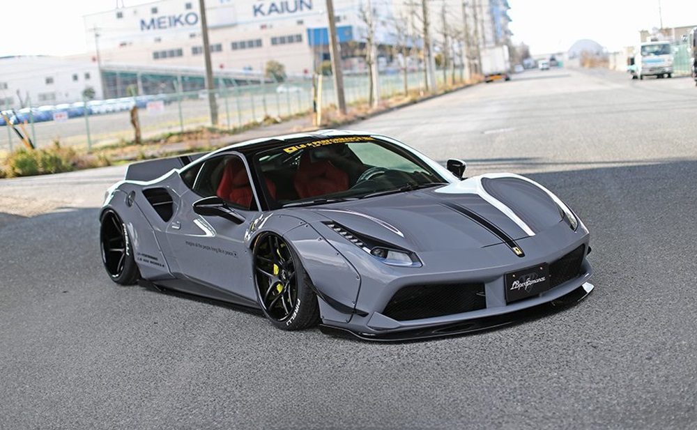 Liberty Walk LB-WORKS Widebody Kit for Type F142M Ferrari 488