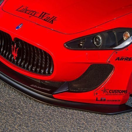 Liberty Walk LB-WORKS Front Diffuser for M145 Maserati GranTurismo