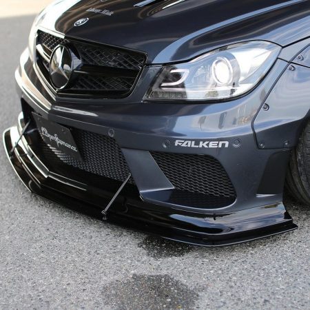 Liberty Walk LB-WORKS Front Bumper w/ Diffuser for W204 Mercedes-Benz C63 AMG