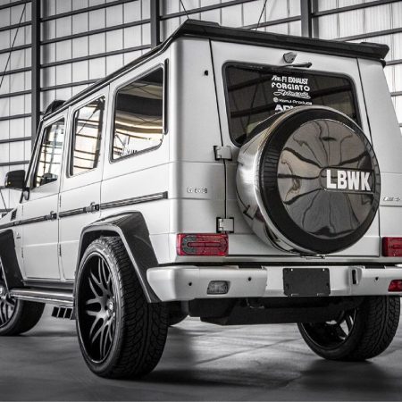 Liberty Walk LB-WORKS Carbon Tire Cover for W463 Mercedes-Benz G63 AMG