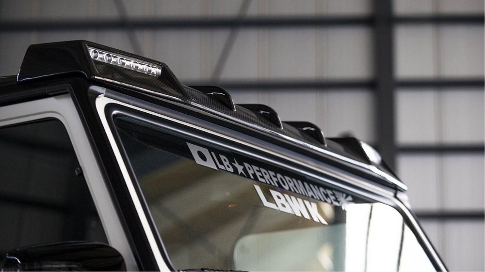Liberty Walk LB-WORKS Front Roof Spoiler for W463 Mercedes-Benz G63 AMG