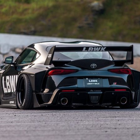 Liberty Walk LB-WORKS Rear Diffuser w/ Side Fins for A90 & A91 Toyota GR Supra