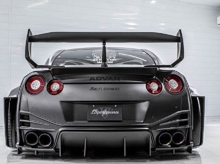 Liberty Walk LB-Silhouette WORKS GT 35GT-RR Rear Diffuser for R35 Nissan GT-R