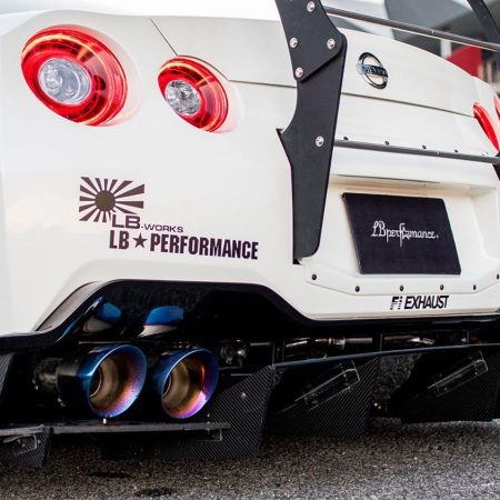 Liberty Walk LB-WORKS Type-II Rear Bumper for R35 Nissan GT-R