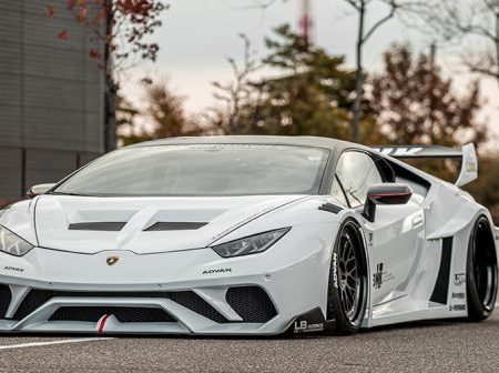 Liberty Walk LB-Silhouette WORKS GT Front Diffuser for LP610-4 Lamborghini Huracán