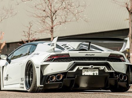 Liberty Walk LB-Silhouette WORKS GT Rear Diffuser for LP610-4 Lamborghini Huracán