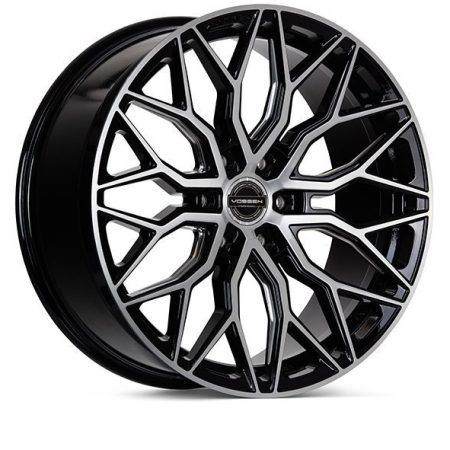 Vossen Wheels 20×9.5 6-139.7 +15 HF6-3 Wheel in Brushed Gloss Black