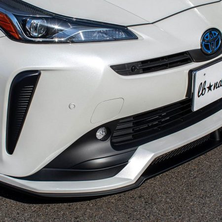 Liberty Walk lb★nation Front Half Spoiler for XW50 Toyota Prius