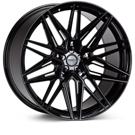 Vossen Wheels 23×11 5-112 +14 HF-7 Wheel in Gloss Black