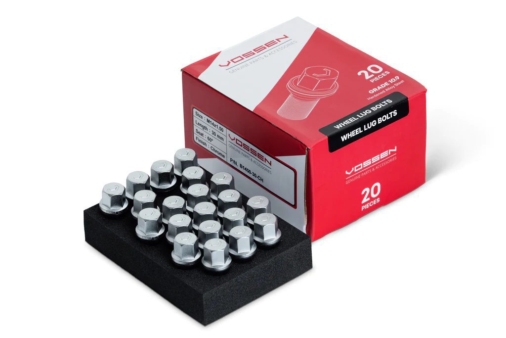 Vossen Wheels 14x1.5 40mm Lug Bolt Set in Silver