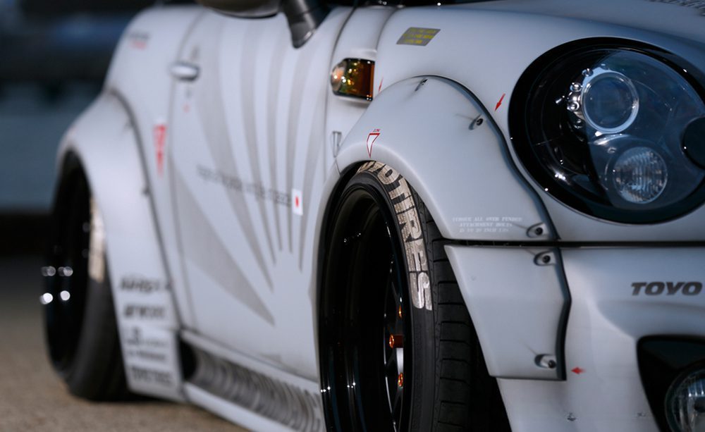 Liberty Walk lb★nation Side Skirts for R56 Mini Cooper