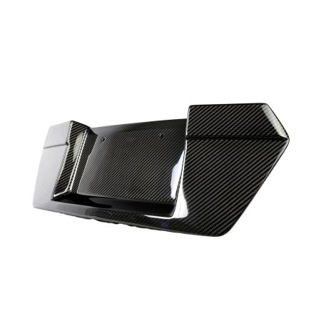 APR Performance Carbon Fiber License Plate Backing for C8 Chevrolet Corvette Stingray