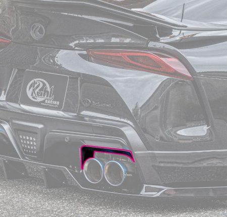 KUHL Ver.2 90R-GT Muffler Covers for A90 / A91 Toyota GR Supra